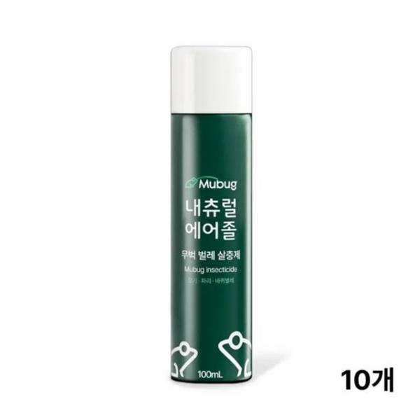 bns 무벅 내츄럴에어졸 100mL 10개