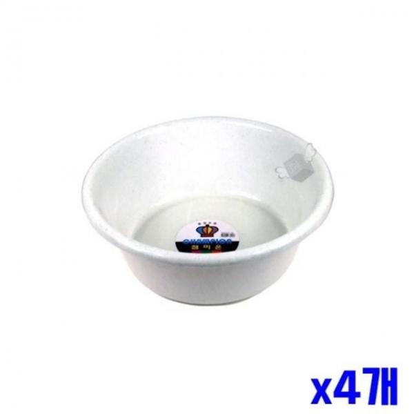 bns 목욕대야 세숫대야 다라 42x16cm x4개 화장실대야