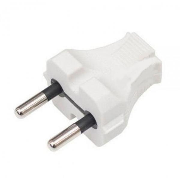 bns 무접지 2극 둥근형 플러그 20개입 콘센트어댑터