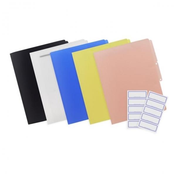 희망화일 PP불투명 화스너화일 10개입