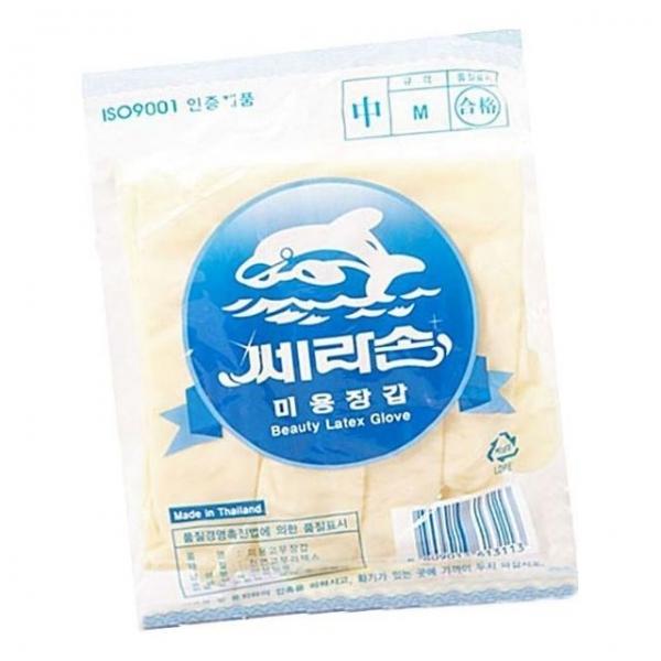 (set)쎄라손미용장갑(중) 10개