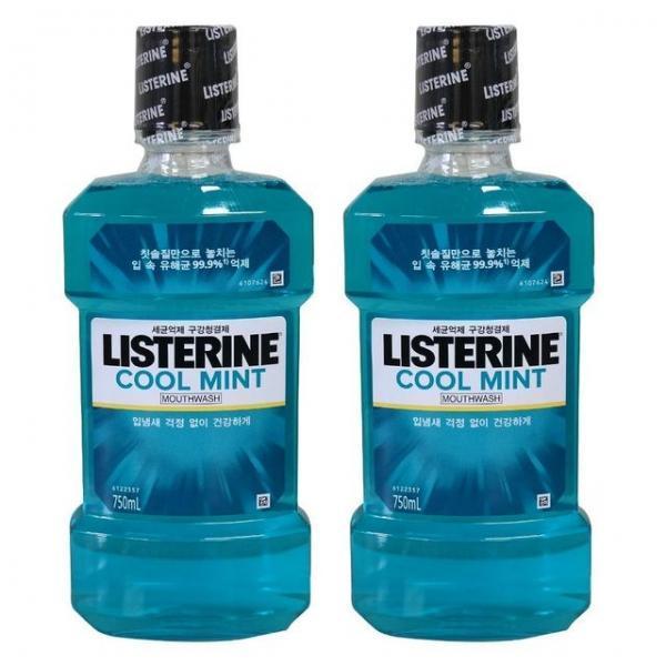 쿨민트 마우스워시 750ml x 2개 리스테린