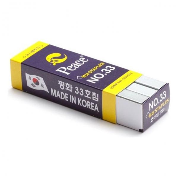 평화 사무용 스테플러침 33호침 10갑 -18855