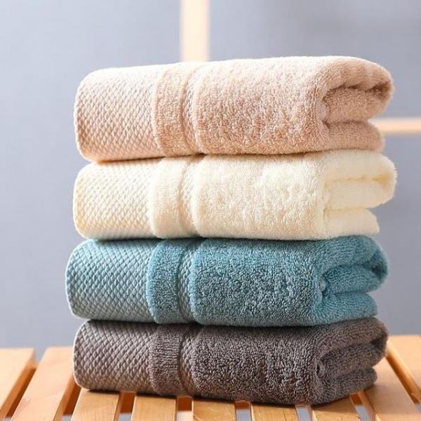 키밍 호텔 수건 고급 세면 부드러운 타올 4개세트