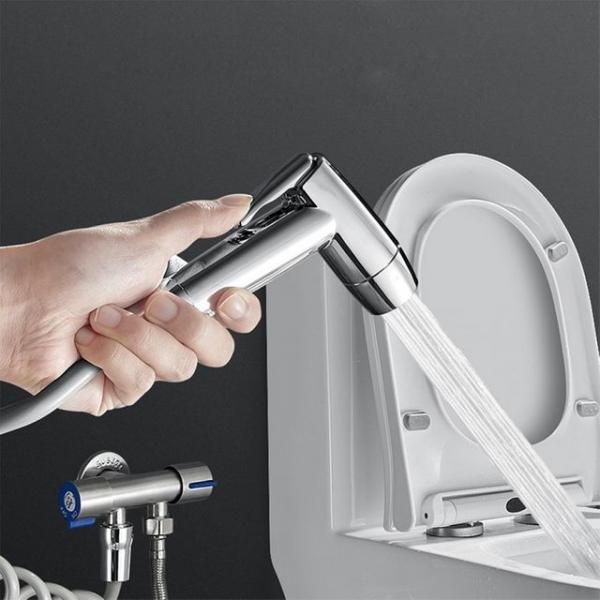 변기 청소 샤워기 욕실 청소건 2종 분사