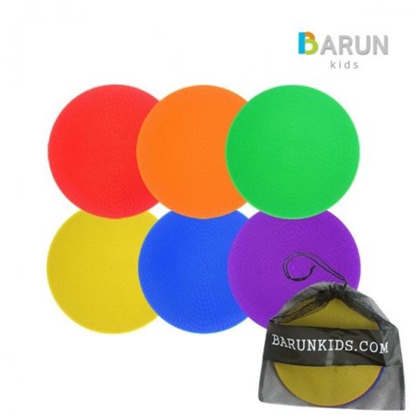 바른키즈 무지개 원마커 세트 / 유아체육 원형마커