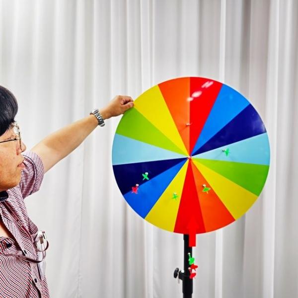 풍선대통령 다트 룰렛 회전판 원판돌리기