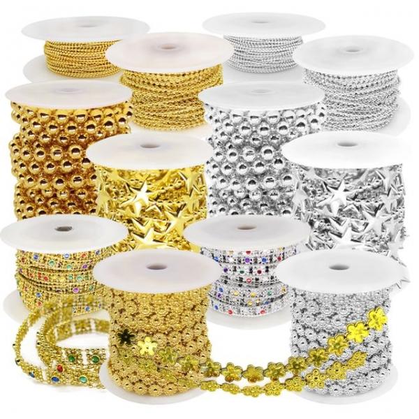 체인비드 타래 롤 체인구슬 장식비즈 - 44종