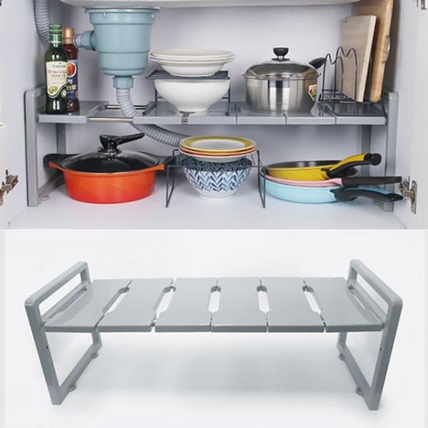 하부장 싱크인 폭조절 선반 1200