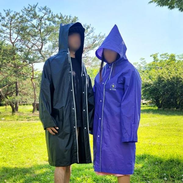 설렘하우스 초경량 EVA 레인코트 우비 우의