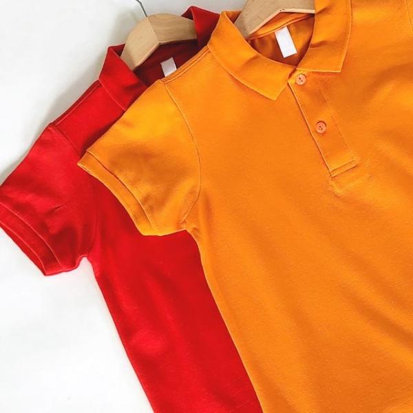 아동용 카라 티셔츠 30수 반팔 국산 반팔티 남녀공용