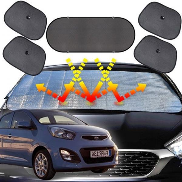 올뉴모닝 햇빛가리개 6종세트 차박용품