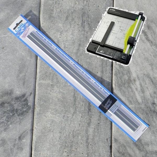 CARL A4 문서재단기 DC-210N 매트(받침대/쫄대) 2개입