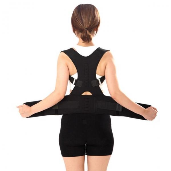 등허리 보호대 1P 자세 교정 거북목 굽은등 스트레칭