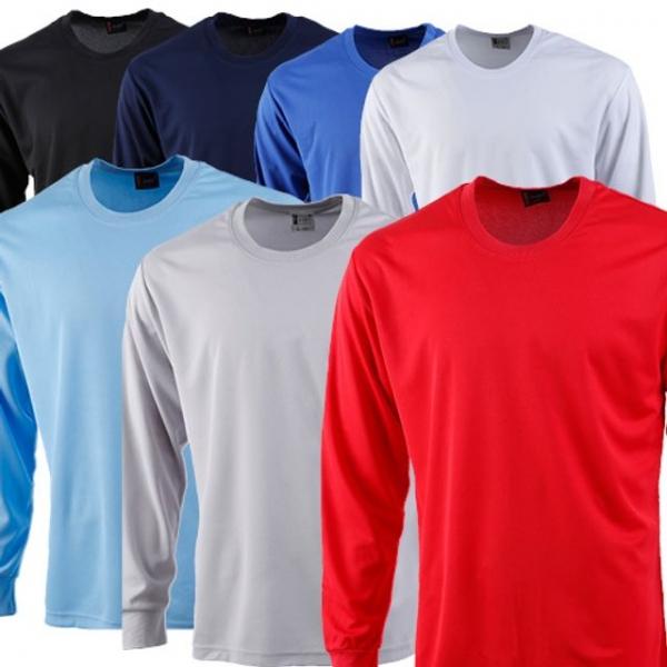 효성 에어로쿨 라운드 긴팔_냉감