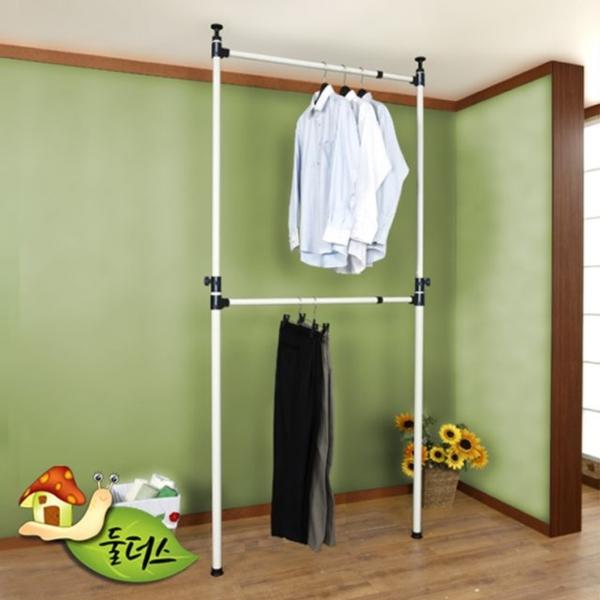 920-10행거 고정식 2단 행거 옷걸이