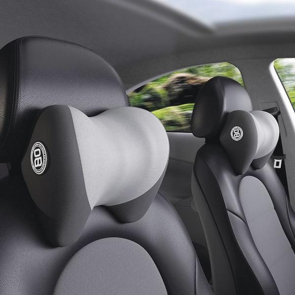 차량용 3D 목쿠션 메모리폼 자동차 목베개 헤드레스트