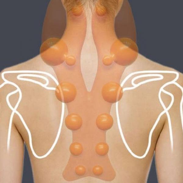 등마사지 지압판 허리 어깨 목 경추 지압 스트레칭