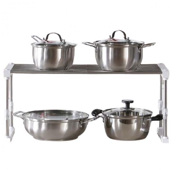 너비 높이조절 세탁실 팬트리 주방정리선반