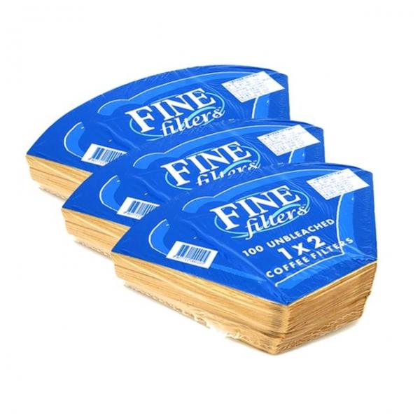 FINE 커피필터 1X2 100매 3세트 (3인 4인용)