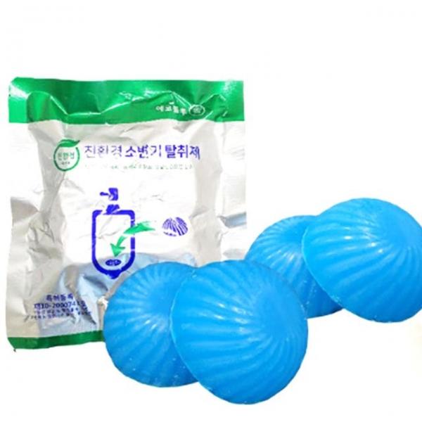 (4개입) 파인볼 소변기 탈취제 소변기용 세정제 소변