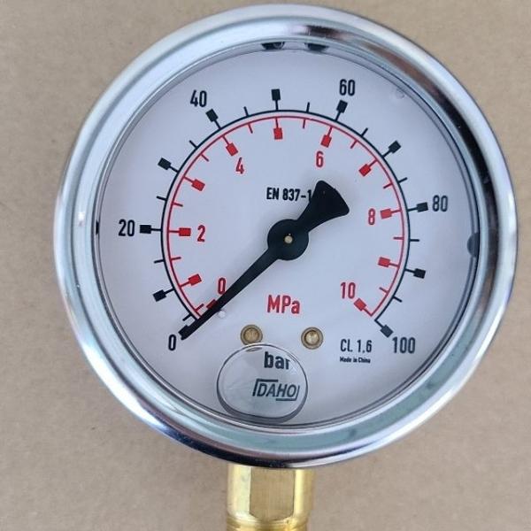 아나로그 압력게이지 압력계63mm 0~100bar PT1/4