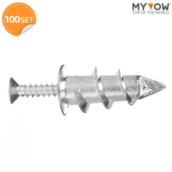 자천공 앙카 실버 (100개입) 석고보드 앙카