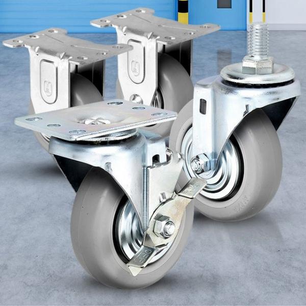 경량용 4 회색고무/바퀴 소형캐스터 발통 CASTER 이동