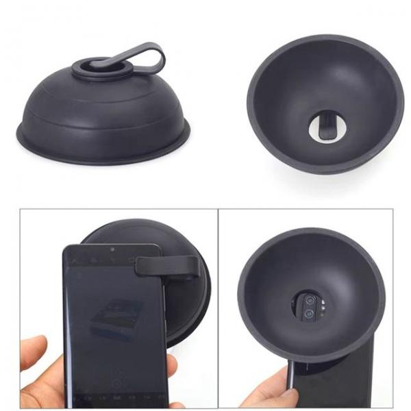 촬영 반사방지 카메라 렌즈커버 후드 핸드폰 스커트