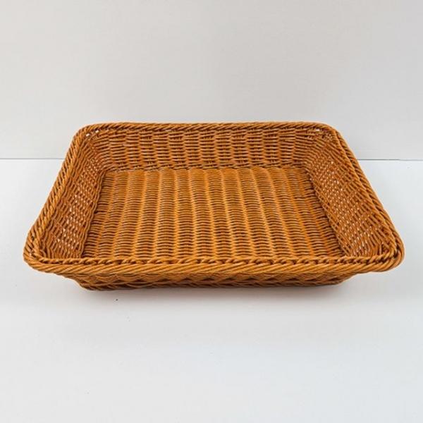 사각 우드트레이 대형 베이커리 진열 등나무 바구니