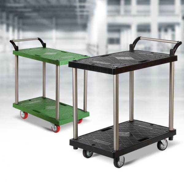 플라스틱 대차 2단 소 주방웨건 다용도트롤리 서빙카