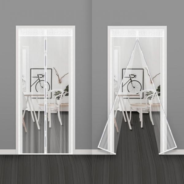 방풍비닐 방문용(90x210cm)/우풍차단 방풍막 현관외풍