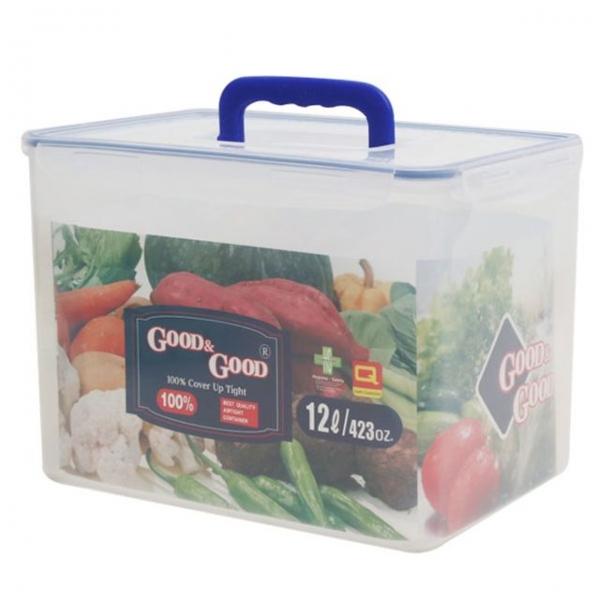굿앤굿밀폐용기12L(핸디형)
