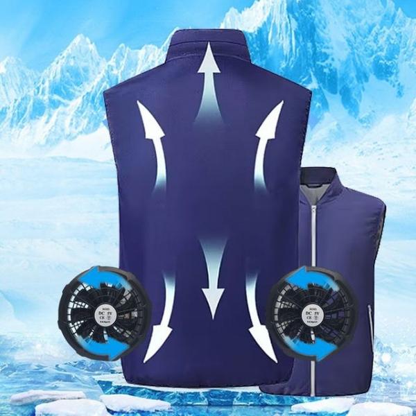 GDM KC인증 쿨조끼 선풍기옷