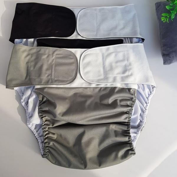 성인용 요실금 찍찍이 팬티 기저귀커버 속옷 남여