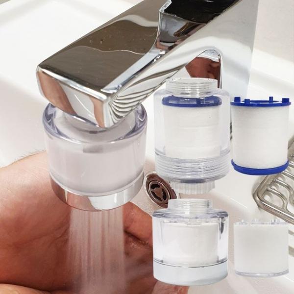 세면대필터 녹물제거필터 수도꼭지 필터헤드+필터1P