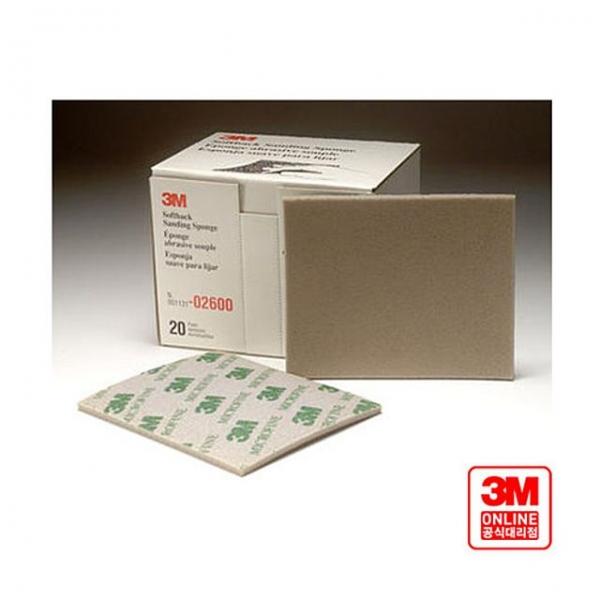 3M 샌딩스폰지페파 1BOX(20EA)