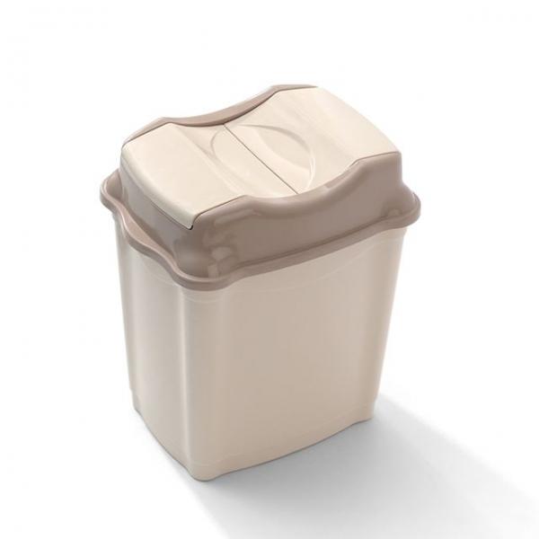 편리한 양문 스윙 휴지통 12L