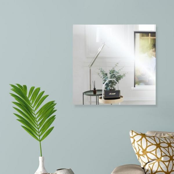 벽에 붙이는 안전 아크릴 거울 30x30cm 시트지거울