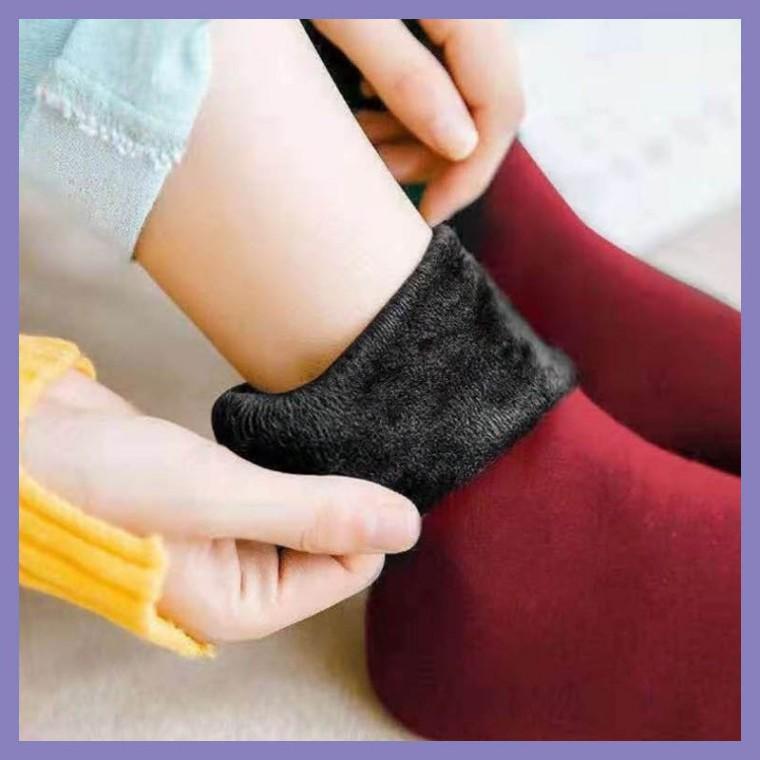 발끝 기모 퍼삭스 양말 겨울 따뜻 보온 코디 융털 4컬러 데일리 도톰 편안한