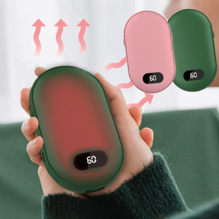 신광 충전 손난로100WUB 원형C타입 미니난로 원형 손난로 휴대용 미니손난로