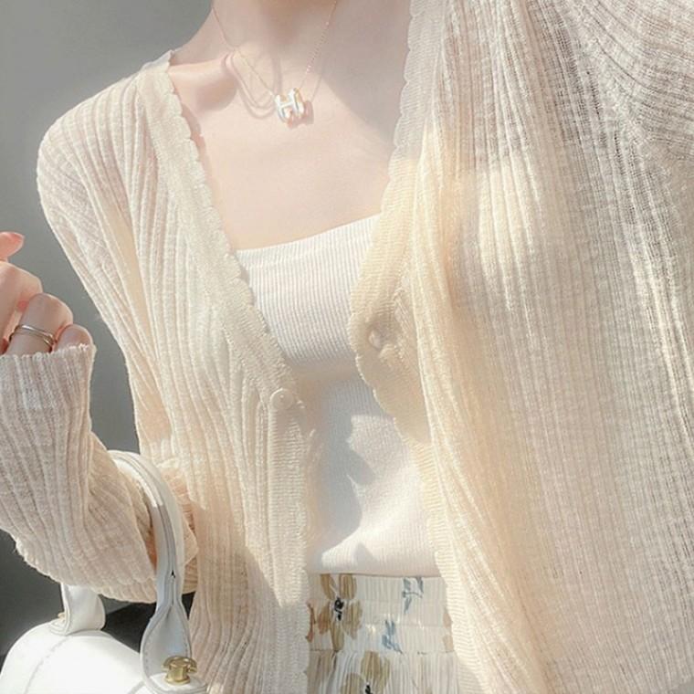 [위드기프트] 동화 시스루 썸머 가디건