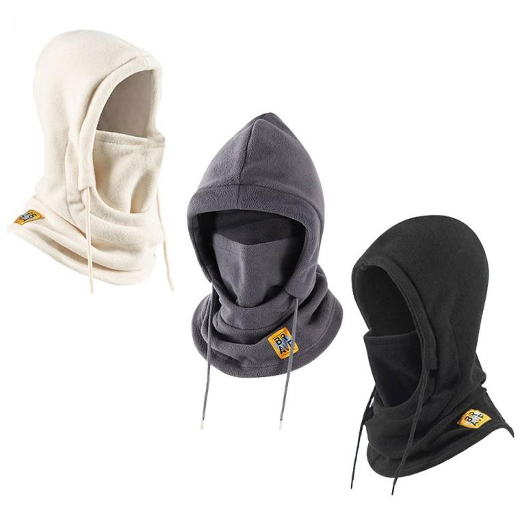 남여공용 3색상 머리 목 보호 겨울 킵웜 후드 넥워머
