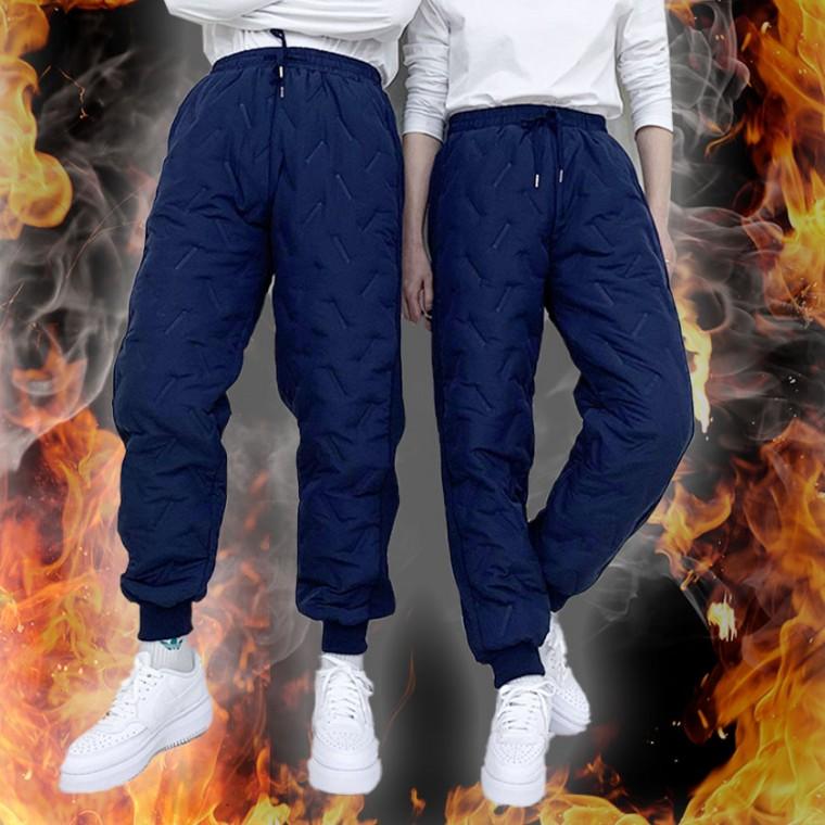 옆밴딩 패딩바지 (3컬러/2타입) / 방한바지 패딩바지 겨울바지 사이드밴딩