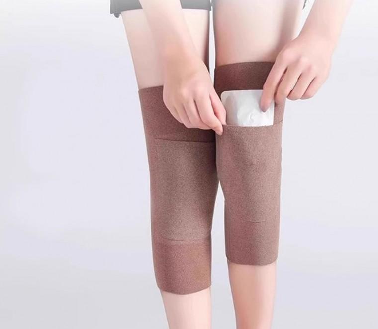 포켓 핫팩 무릎 워머 보호대 겨울 방한 등산 야외활동