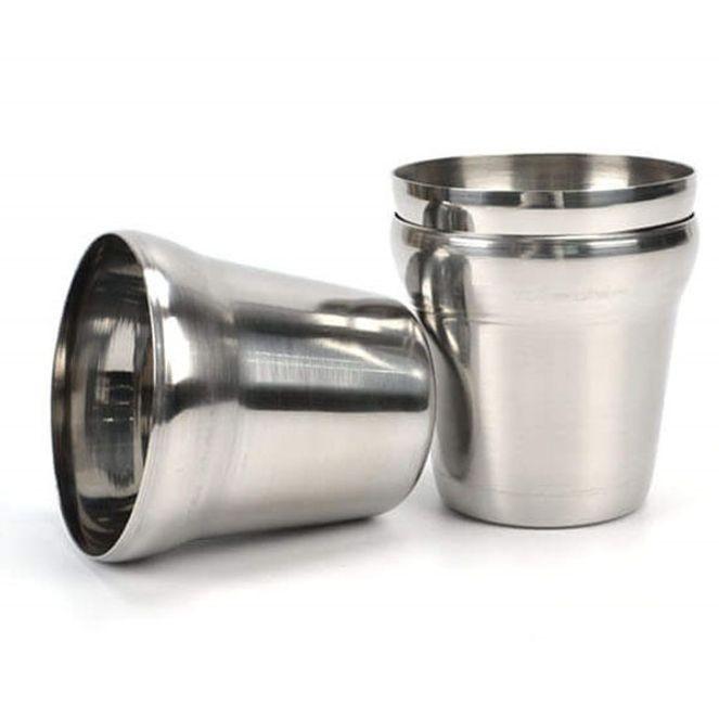 스텐컵 물컵 업소용 물잔 콜드컵 이중컵 무광 양치컵W