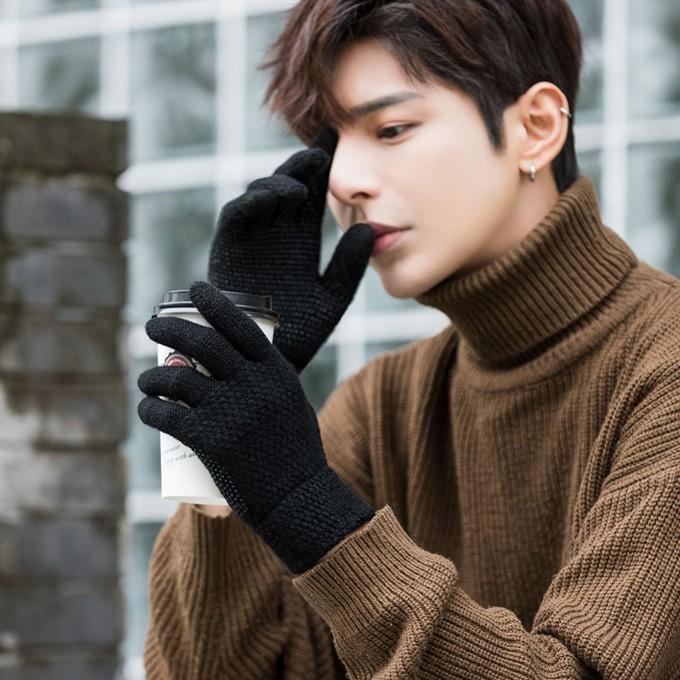 미끄럼방지 여성 따뜻한 방한 남성 장갑 심플 스마트터치
