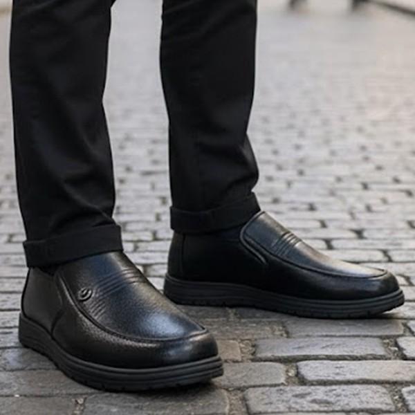 남성 캐주얼 엠보싱 패턴 컴포트 로퍼 ZG-TT933