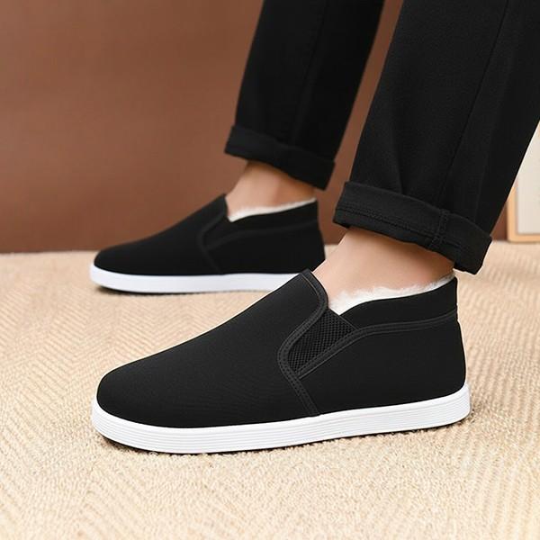 남성 무지 심플 캐주얼 밴딩 스니커즈 ZG-TY17