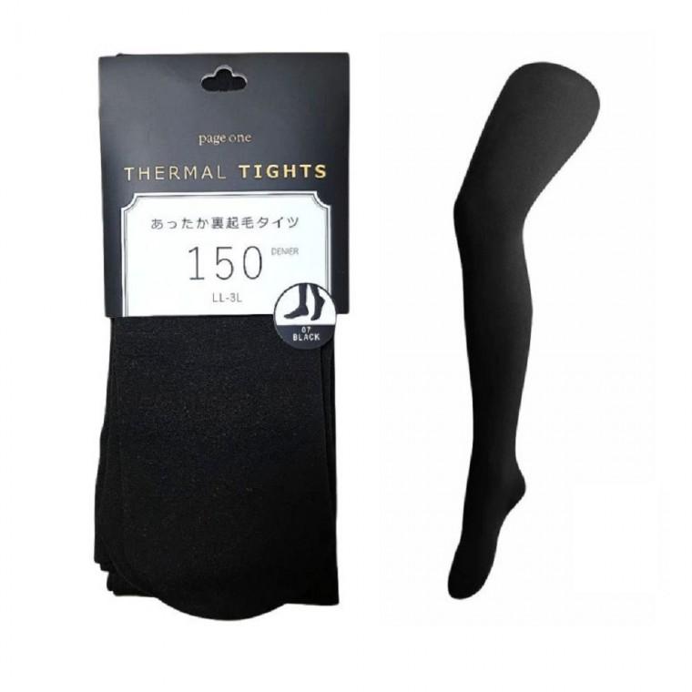 일본직수입 150D 기모 팬티 스타킹 LL-3L